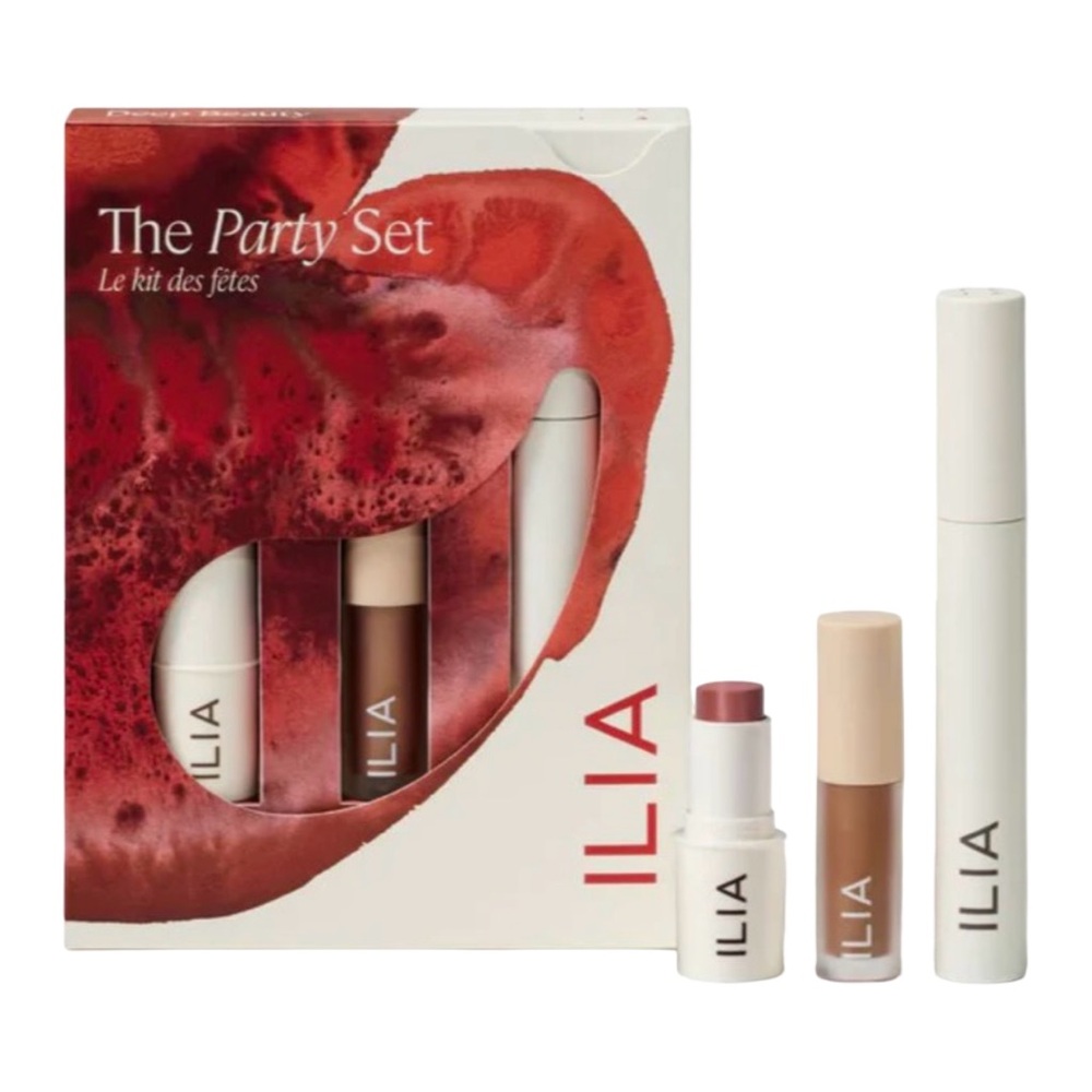 NWT!! ILIA Beauty The Party Set  - Limited Edition Holiday Trio -  NIB